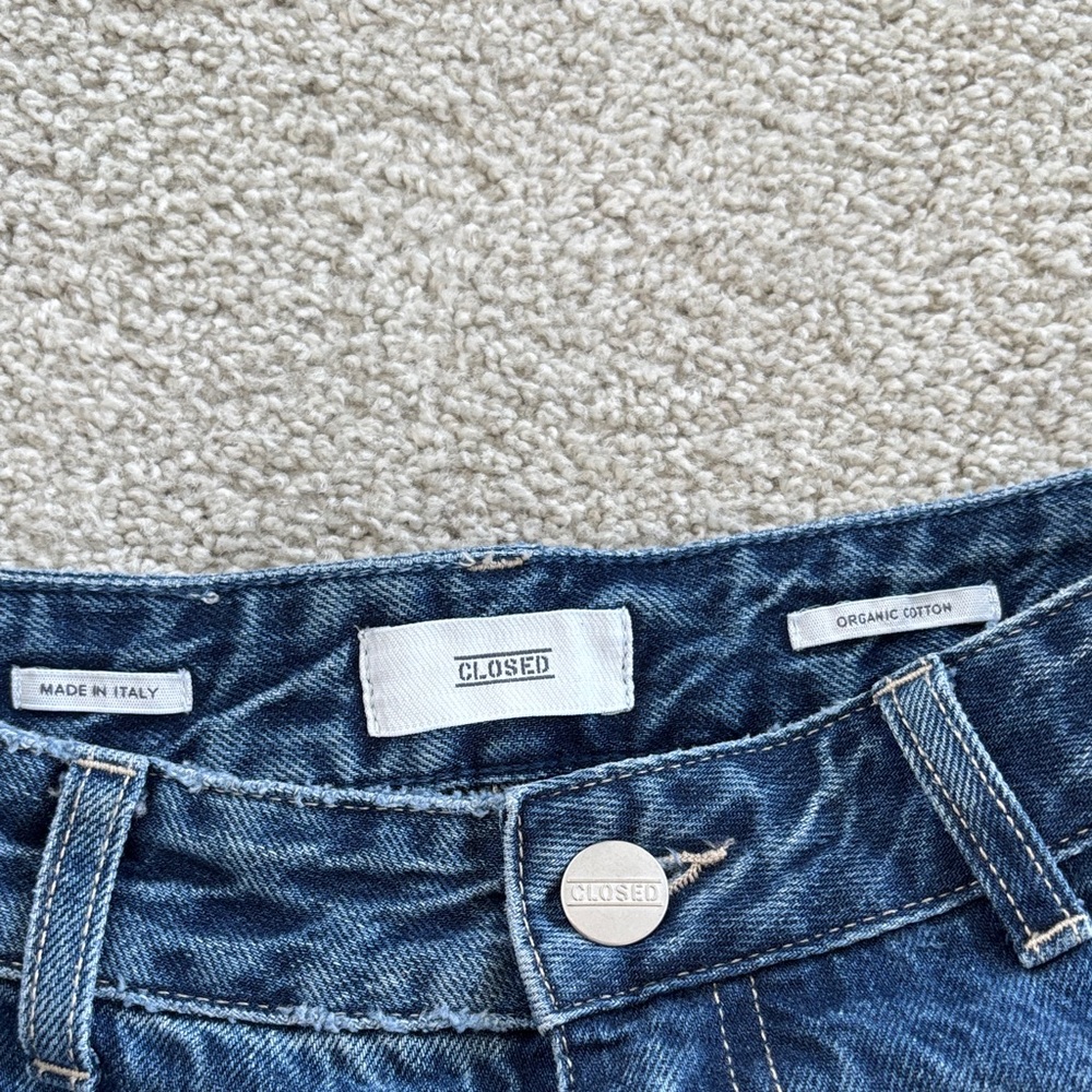 Closed High Rise Blue Jeans - Picture 4 of 6
